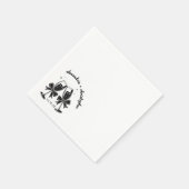 Serviette En Papier Champagne Bows (Coin)