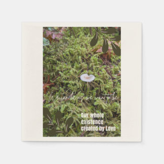 Serviette En Papier Champignon Belknap avec citation