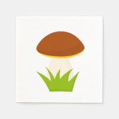 Serviette En Papier Champignon forestier (Devant)