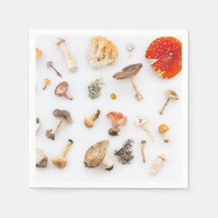 Serviette En Papier Champignons