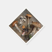 Serviette En Papier Champignons d'amour des champignons (Coin)