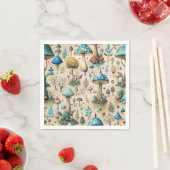 Serviette En Papier Champignons Fairyland (En situation)