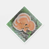 Serviette En Papier Champignons Joyeux anniversaire (Coin)