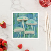 Serviette En Papier Champignons ou méduses ? (En situation)