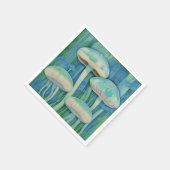 Serviette En Papier Champignons ou méduses ? (Coin)