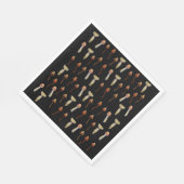 Serviette En Papier Champignons psychédéliques (Coin)