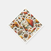 Serviette En Papier Champignons sauvages Whimsical (Coin)
