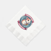 Serviette En Papier Champion de roue de hamster (Coin)