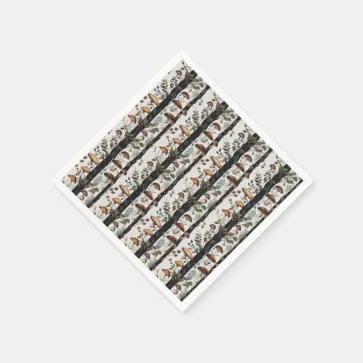 Serviette En Papier Champs de champignon (Coin)