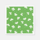Serviette En Papier Chance Clover St. Patrick's Day Party Napkins (Devant)