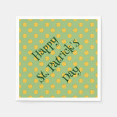 Serviette En Papier Chance Cutesy pour le papier irlandais Napkin (Devant)