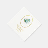 Serviette En Papier Chance en amour Green St. Patrick's Day Fête des m (Coin)