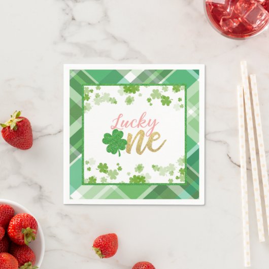 Serviette En Papier Chance Un Anniversaire Napkin - Fille (En situation)