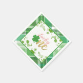 Serviette En Papier Chance Un Anniversaire Napkin - Fille (Coin)