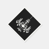 Serviette En Papier Chandelier Napkin (Coin)