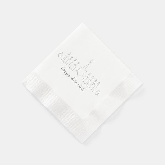 Serviette En Papier Chanoukah (Coin)