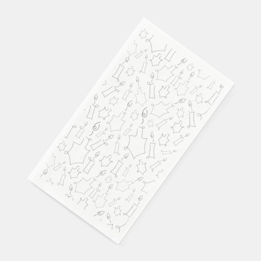 Serviette En Papier Chanoukah (Coin)