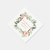 Serviette En Papier Chanson de Solomon My Beloved Mariage Napkins (Coin)