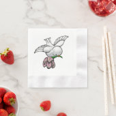 Serviette En Papier Chanson d'oiseau (En situation)