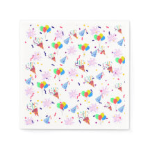 Serviette en papier Chapeau de fête