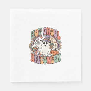 Serviette En Papier Chapeau de sorcière fantôme Halloween Ghoul Skateb