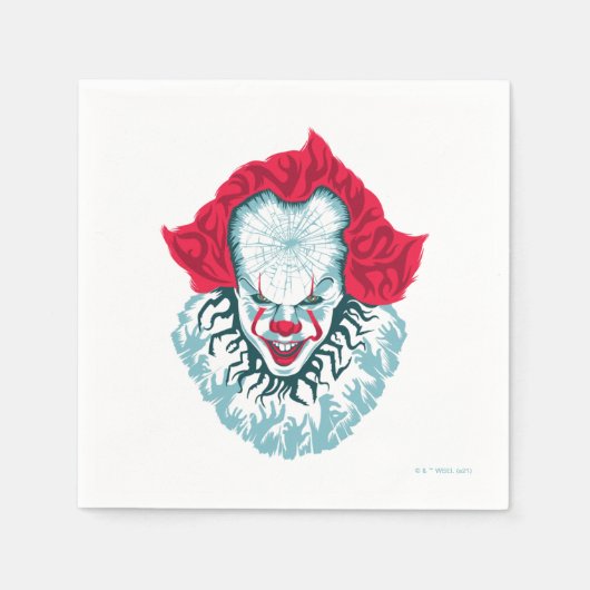 Serviette En Papier Chapitre 2 | Pennywise (Devant)
