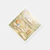 Serviette En Papier Chapitre Deux Tourner les Pages Anniversaire (Coin)