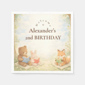Serviette En Papier Chapter Two Little Reader Birthday (Devant)
