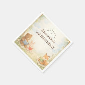 Serviette En Papier Chapter Two Little Reader Birthday (Coin)