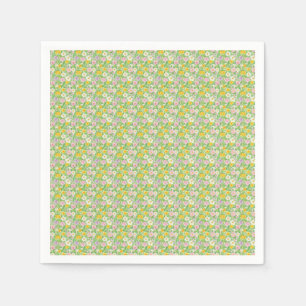 Serviette En Papier Chaque Fleur Fleurit À Son Propre Moment