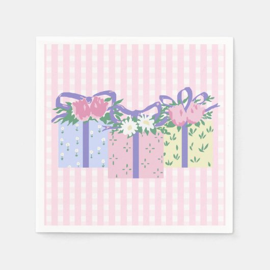 Serviette En Papier Chaque jour est une serviette cadeau (Devant)