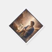 Serviette En Papier Chaque larme se souvient (Coin)
