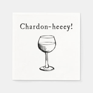Serviette En Papier Chardon-heeey ! Serviettes d'amateurs de vin de