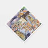 Serviette En Papier Charge de travail artistique extraordinaire (Coin)