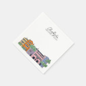 Serviette En Papier Charleston, Caroline du Sud Mariage cocktail napki (Coin)