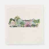 Serviette En Papier Charleston South Carolina (Devant)