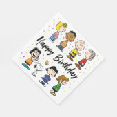 Serviette En Papier Charlie Brown et Gang Confetti (Coin)