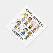 Serviette En Papier Charlie Brown et Gang Confetti (Coin)