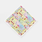 Serviette En Papier Charlie Brown, Snoopy & Sally | Crème glacée (Coin)