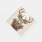 Serviette En Papier Charme rustique Treashouse Treasures with Plaid De (Coin)