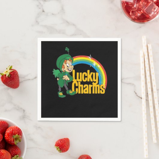 Serviette En Papier Charms Lucky Charms Lucky Charms (En situation)