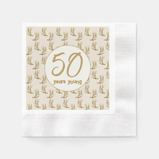 Serviette En Papier Chasseur de bois de cerf Anniversaire Années Jeune