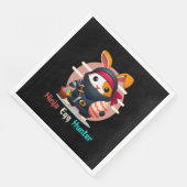 Serviette En Papier Chasseur d'oeufs Ninja (Coin)
