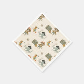 Serviette En Papier Chasseurs de trésors Pirate Anniversaire (Coin)