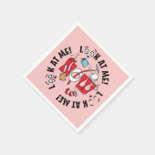 Serviette En Papier Chat dans le Casquette | Regarde-Moi ! Regarde-Moi (Coin)