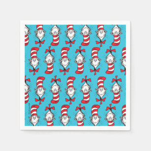 Serviette En Papier Chat Dans Le Motif Casquette