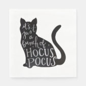 Serviette En Papier chat éffrayant (Devant)