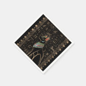 Serviette En Papier Chat égyptien - Bastet (Coin)