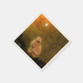 Serviette En Papier Chat et fée (Coin)