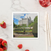 Serviette En Papier Château de Dunrobin photo d'architecture (En situation)